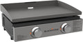 Blackstone 22″ Portable Tabletop Griddle – Dual Burner Flat Top Grill, 24,000 BTU Propane with Stainless Steel Faceplate & Rear Grease System image 0
