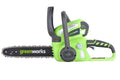 GreenWorks 40V Cordless Chain Saw 2Ah #20262 image 0
