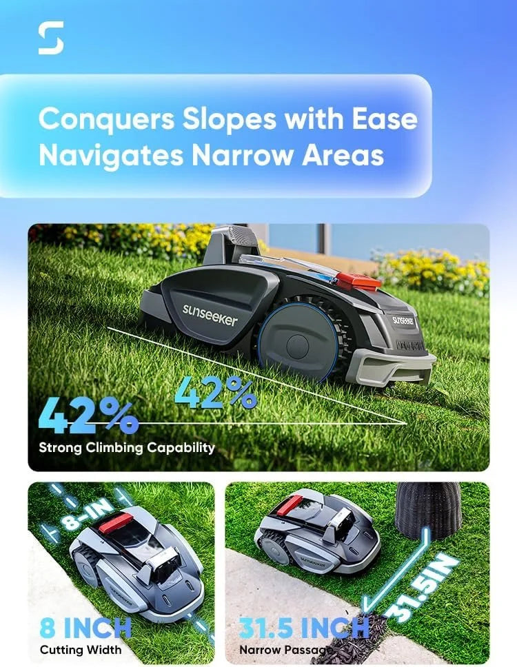 Sunseeker V3 Quiet Lawn Mowers. image 1