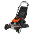 26 in. 208 cc Gas Walk Behind 3-In-1 Wide Area Self Propelled Lawn Mower, Rear Wheel Drive with Blade Brake Clutch image 0
