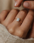 Leona Vintage 9ct Gold Opal Single Stone Ring