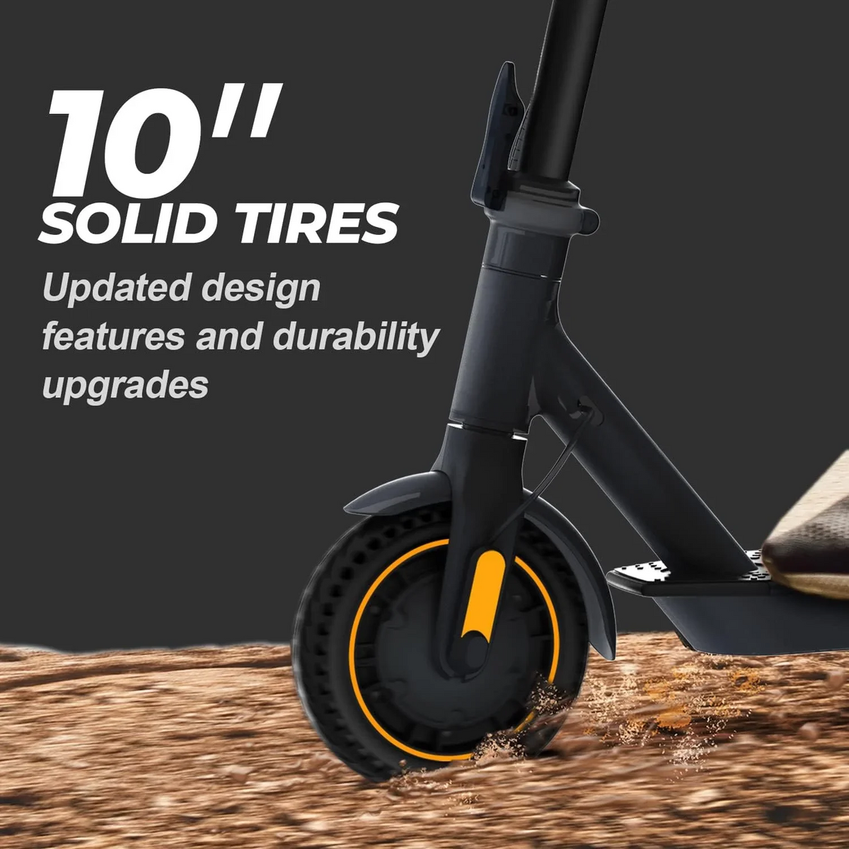 Hiboy S2 Pro Electric Scooter 500W Motor 10 Solid Tires 25 Miles Range 19 M