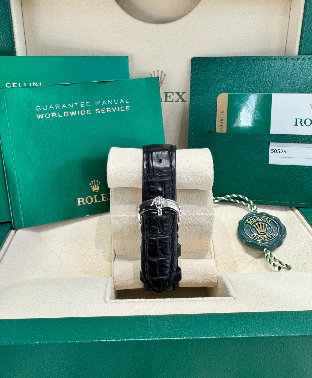 2016 Rolex Cellini Dual Time 50529