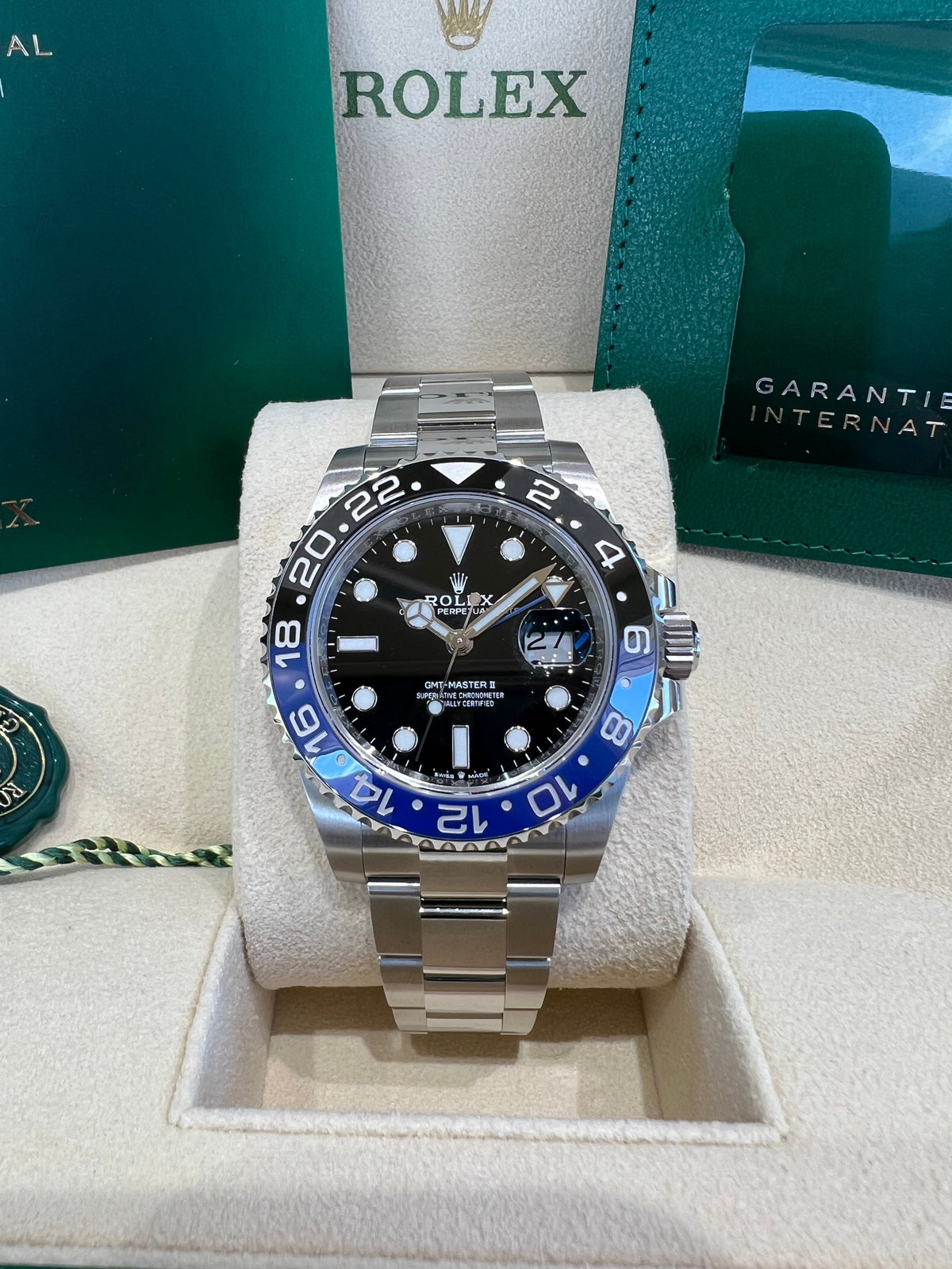 2024 Rolex GMT-Master II Batman 126710BLNR