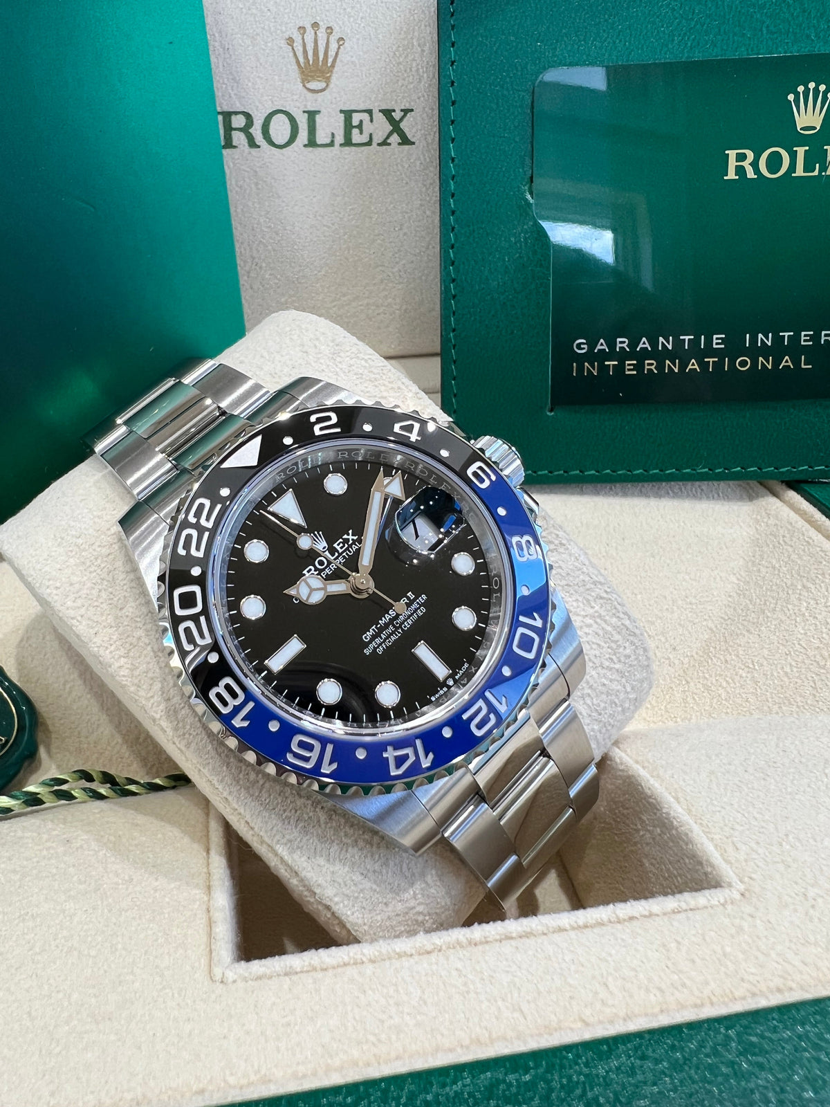 2024 Rolex GMT-Master II Batman 126710BLNR