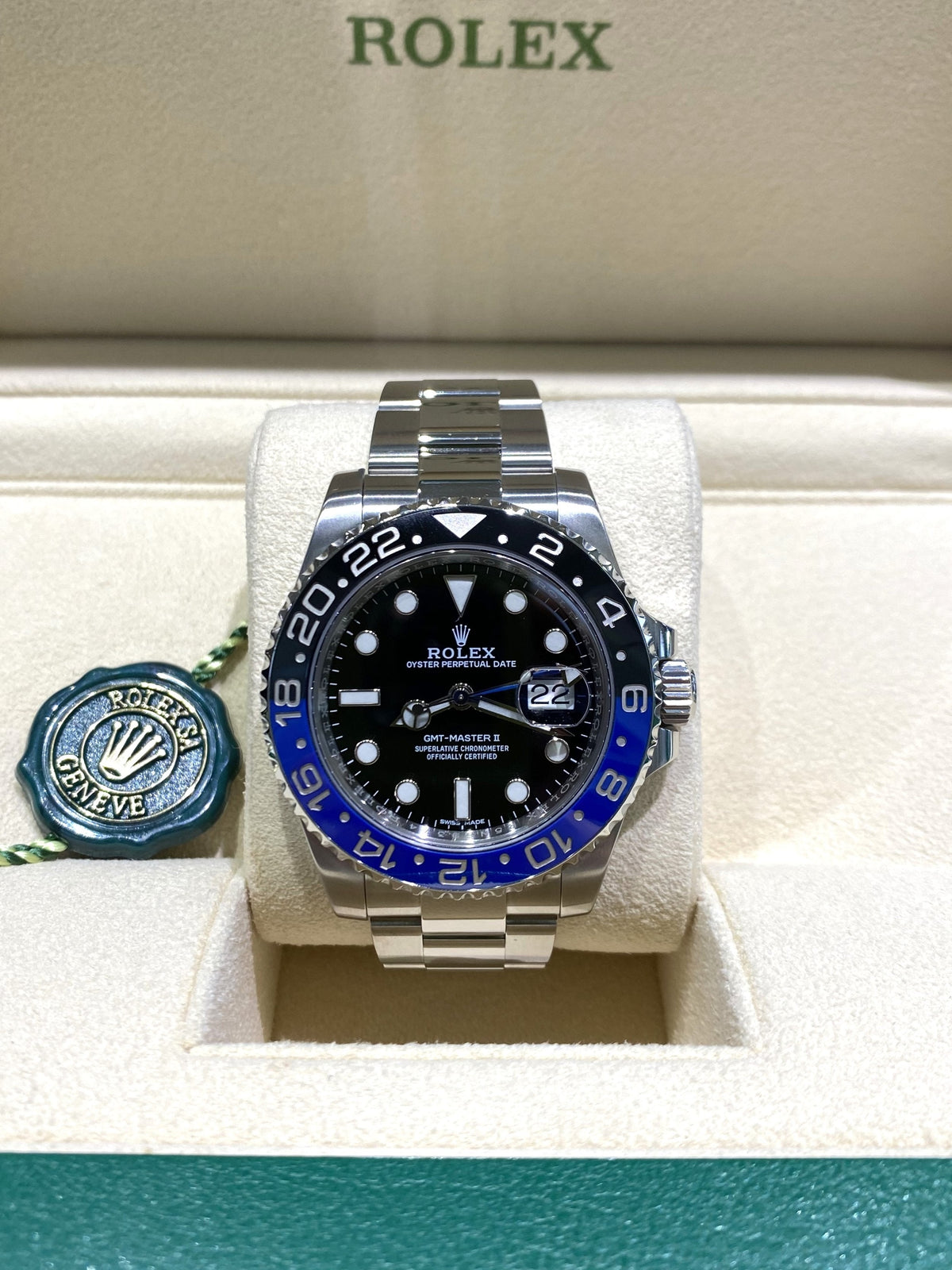 2020 Rolex GMT-Master II Batman 116710BLNR