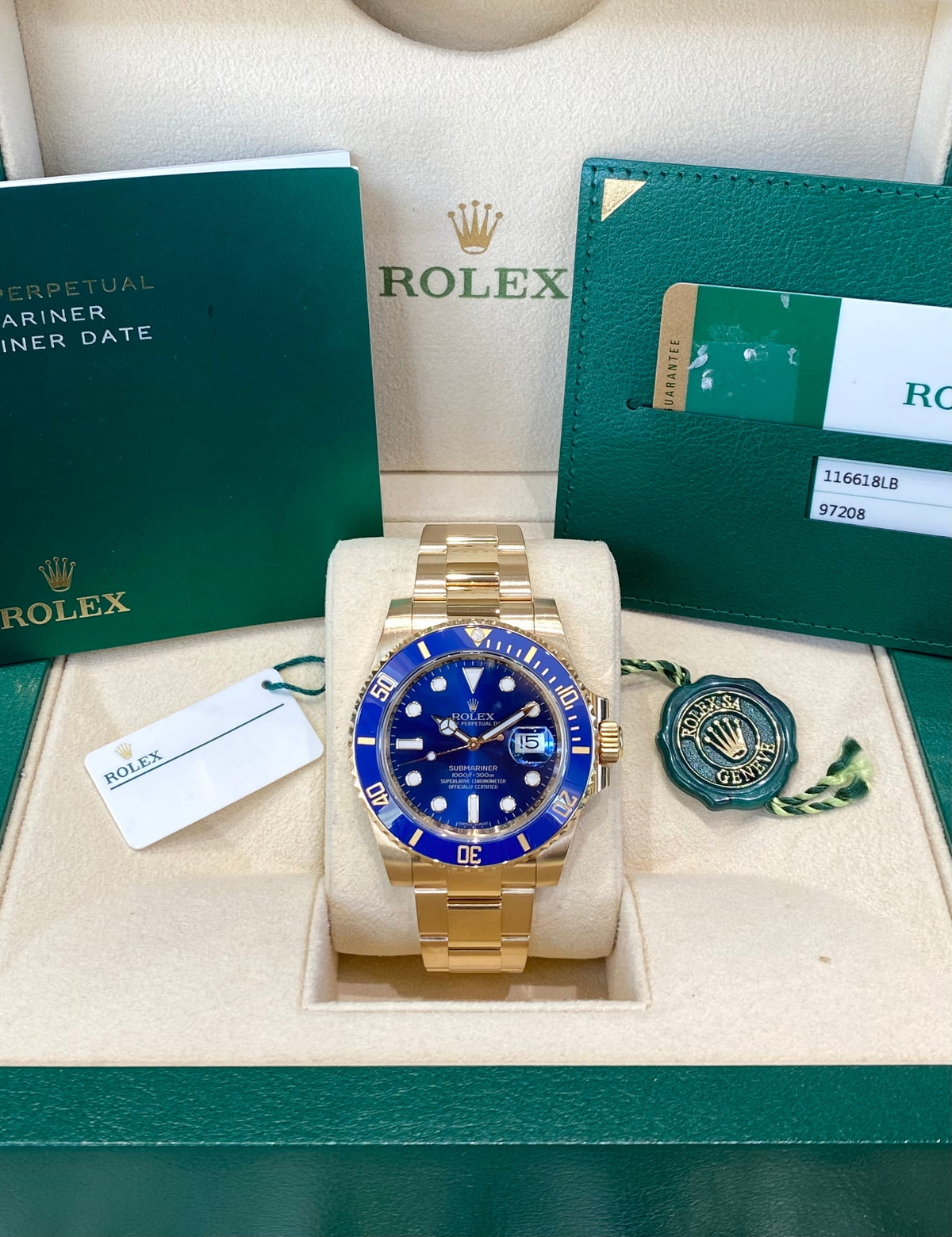 2018 Rolex Submariner 116618LB
