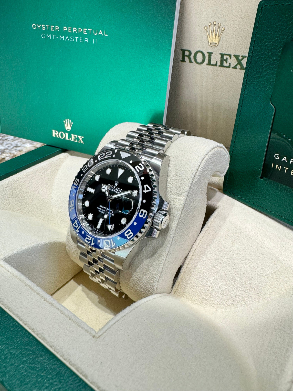 2023 Rolex GMT-Master II Batgirl 126710BLNR