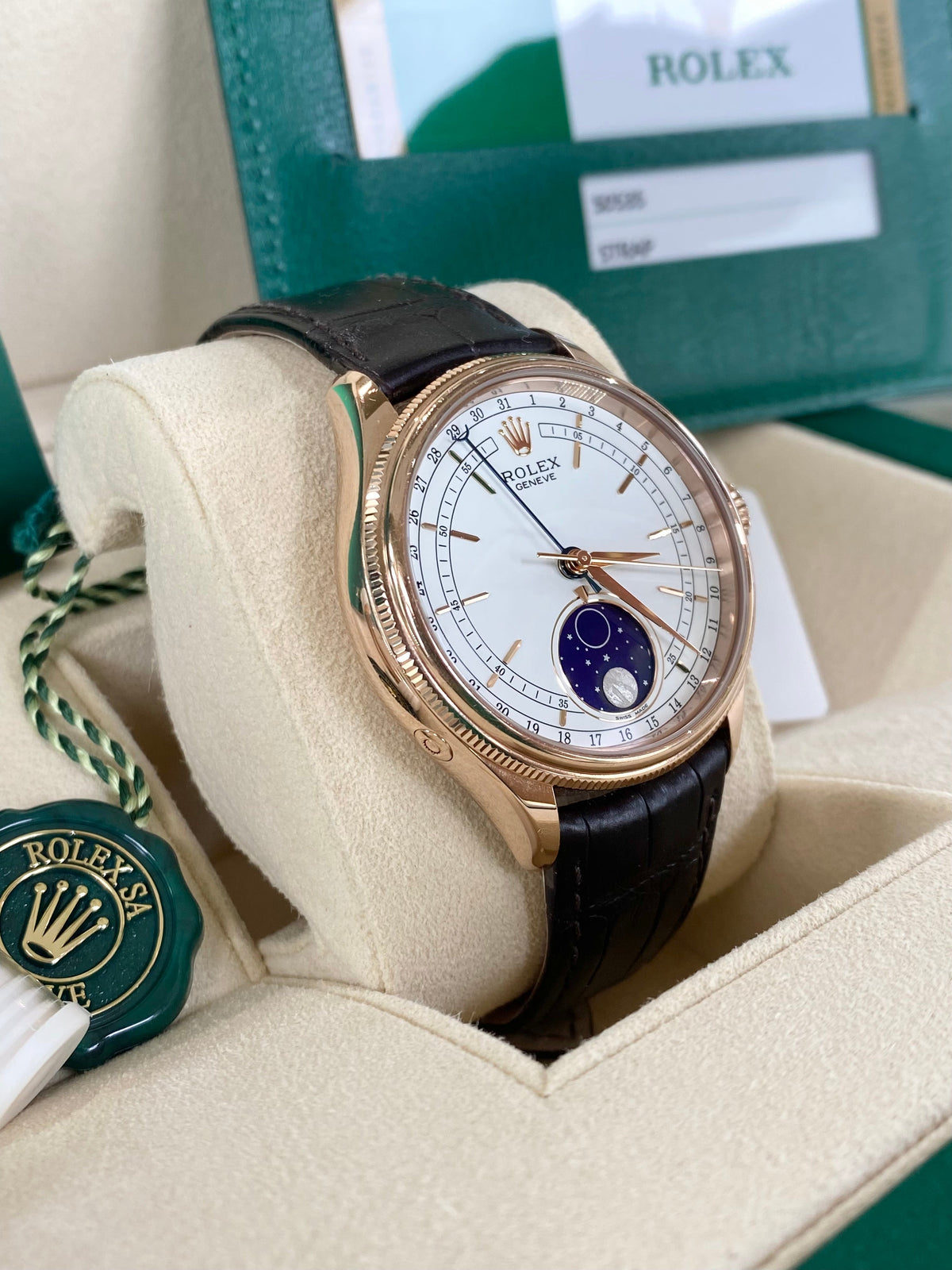 2020 Rolex Cellini Moonphase 50535