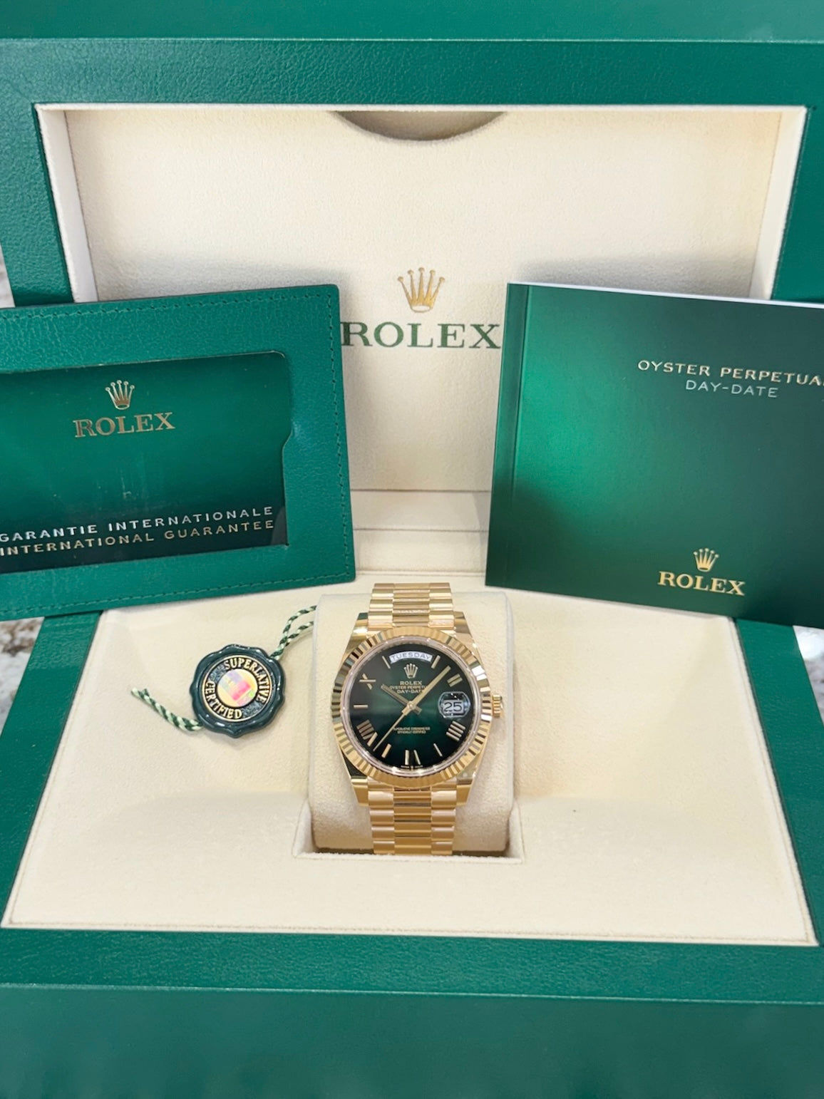 2025 Rolex Day-Date 40 228238