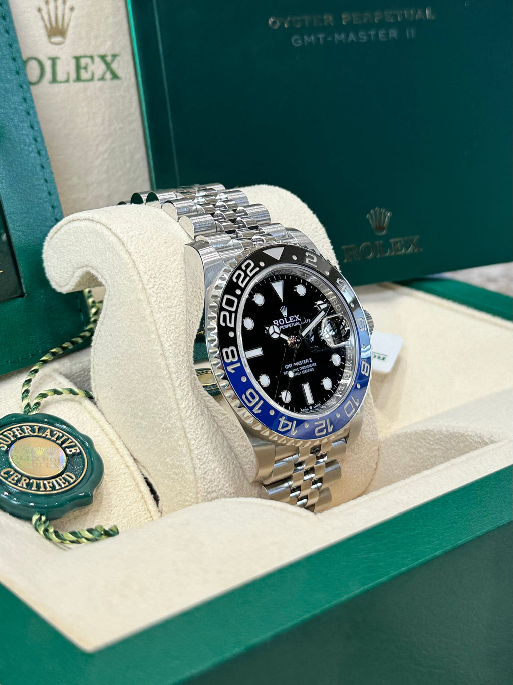 2024 Rolex GMT-Master II Batgirl 126710BLNR