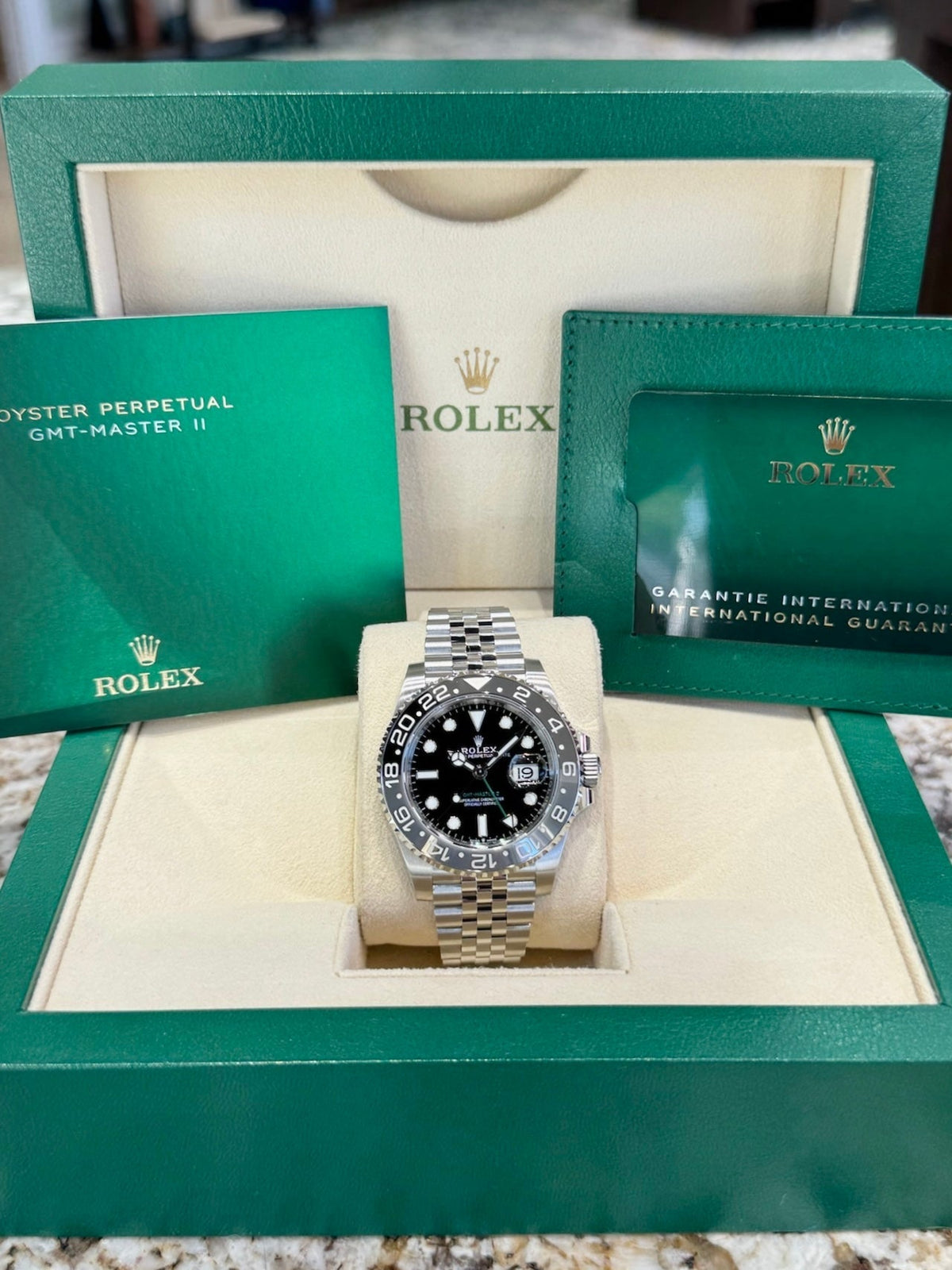 2024 Rolex GMT-Master II Bruce Wayne 126710GRNR