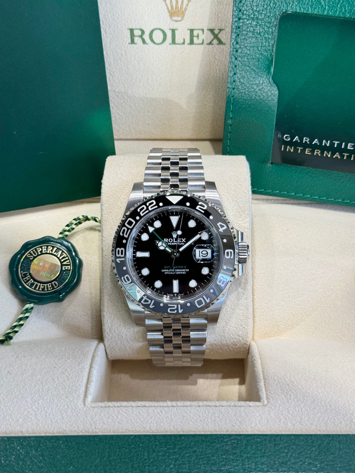 2025 Rolex GMT-Master II Bruce Wayne 126710GRNR