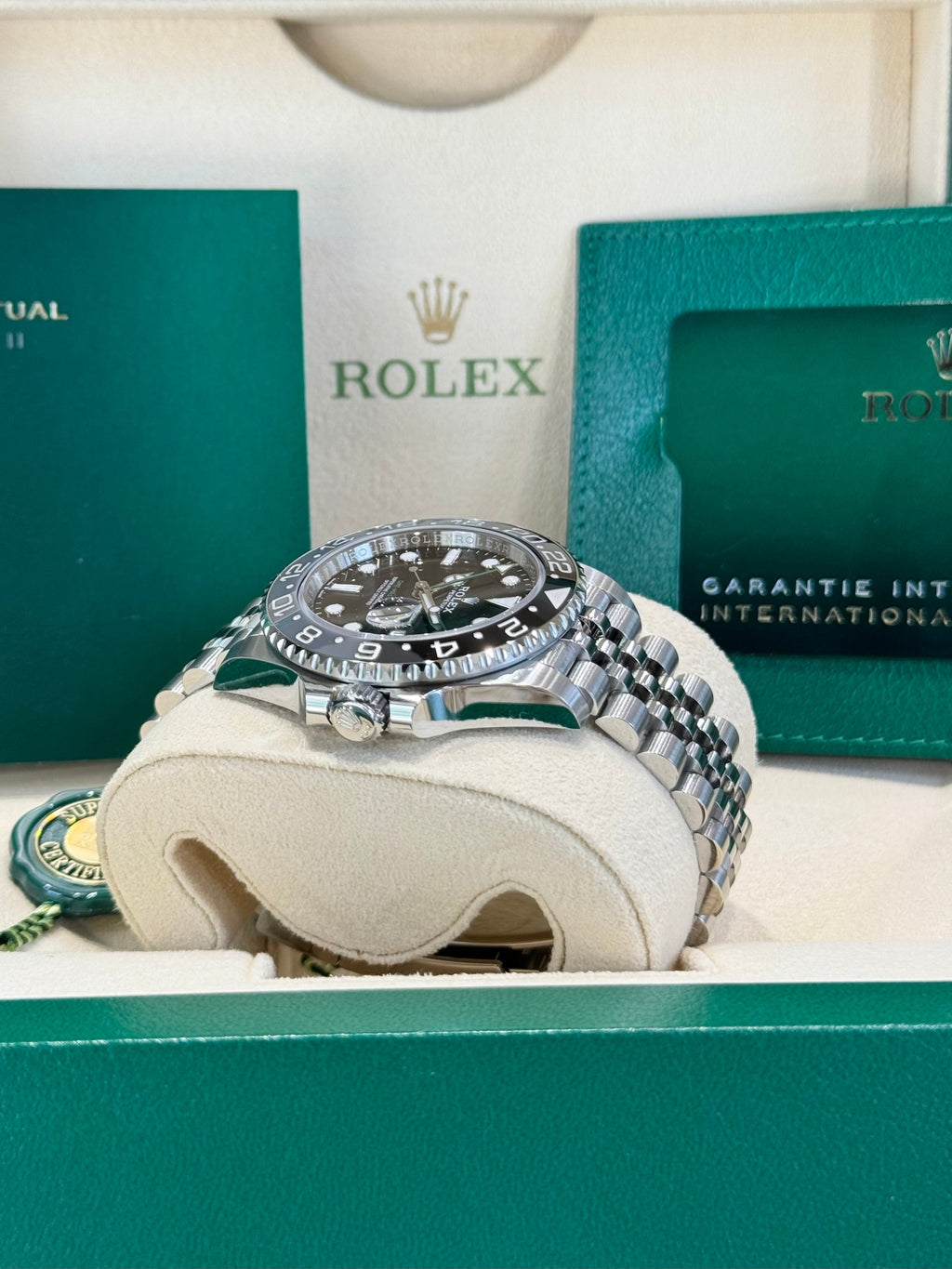 2025 Rolex GMT-Master II Bruce Wayne 126710GRNR