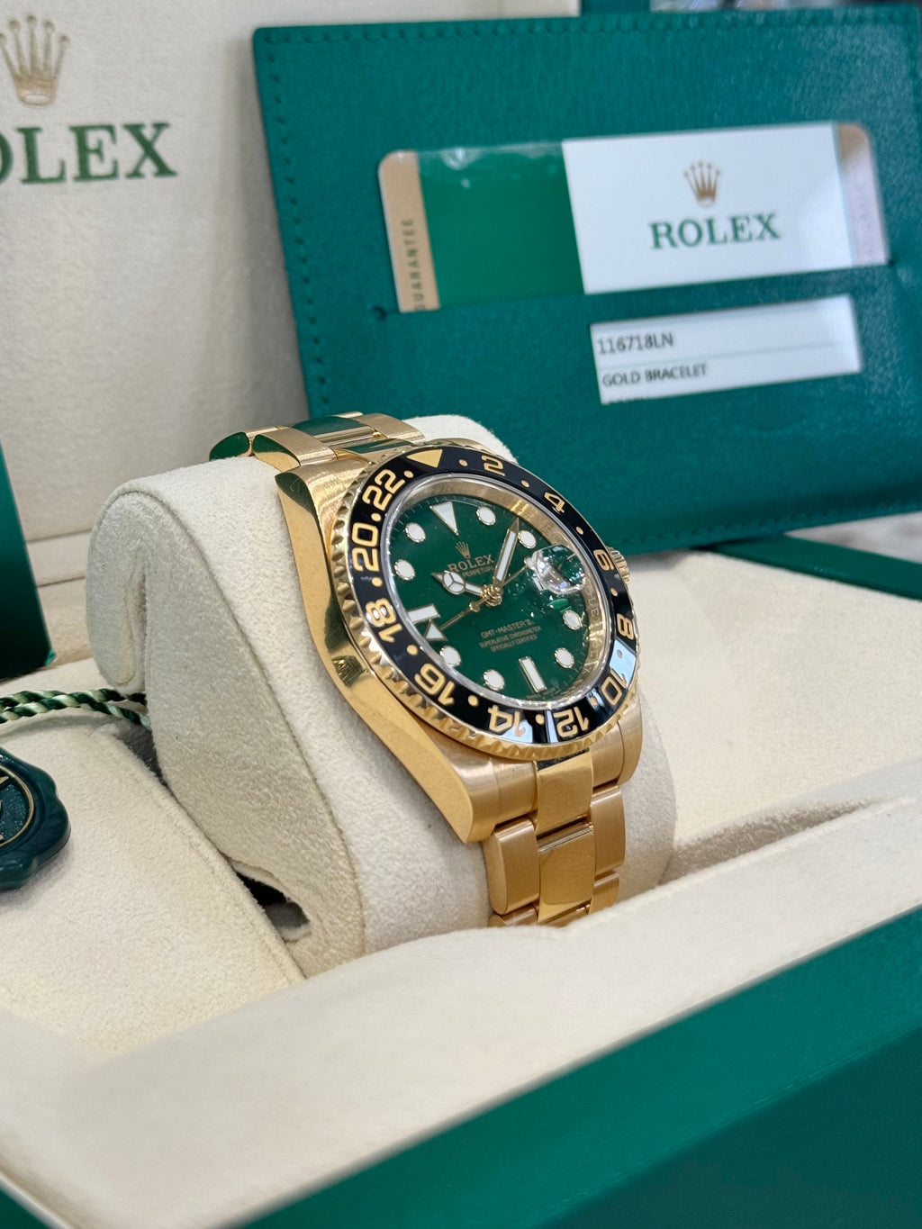 2018 Rolex GMT-Master II 116718LN