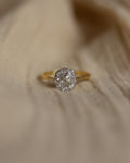Vivienne Antique 18ct Gold Diamond Daisy Cluster Ring