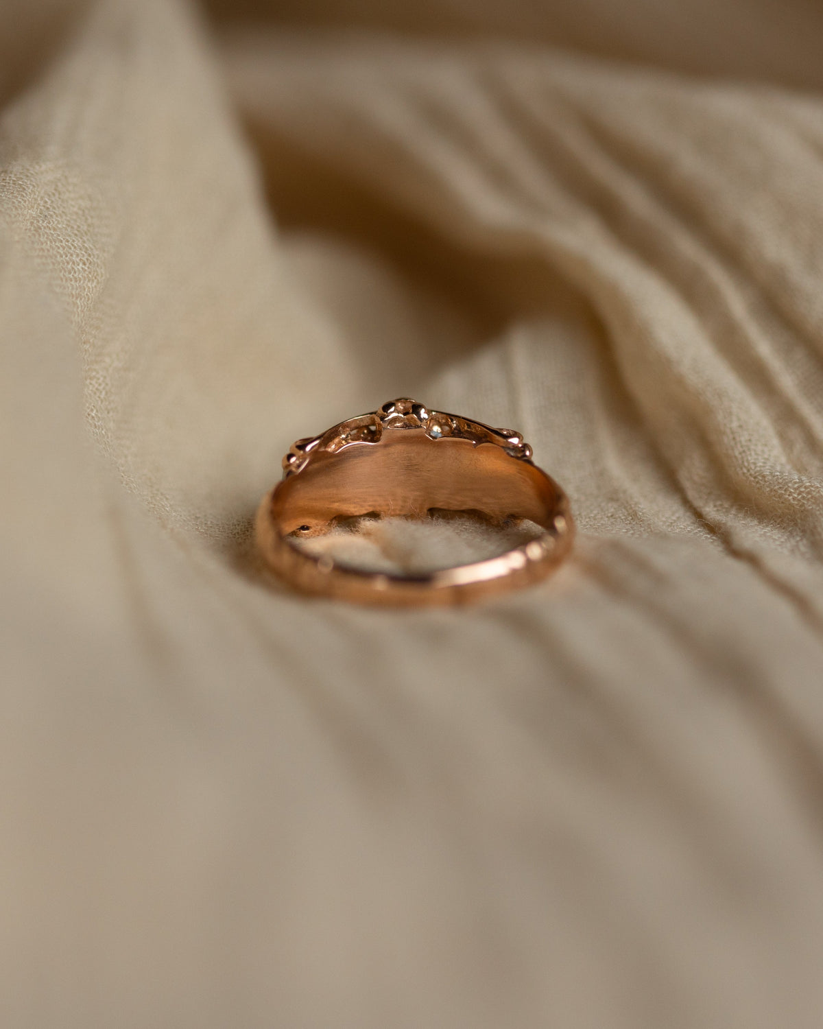 Reina 1990 Vintage 9ct Gold Opal Five Stone Ring