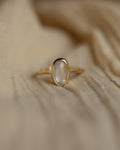 Birdie Vintage 9ct Gold Moonstone Single Stone Ring