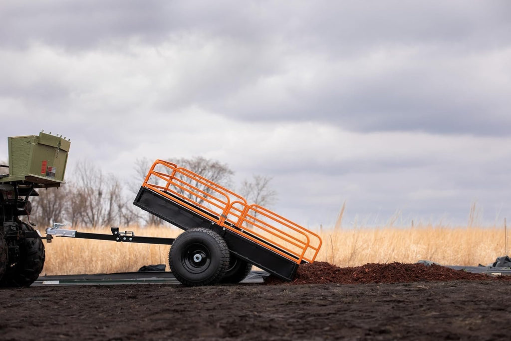 Impact Implements 1500 lb Utility Cargo Trailer with Pivot Dump for ATV, UTV, and Lawn Tractor image 22