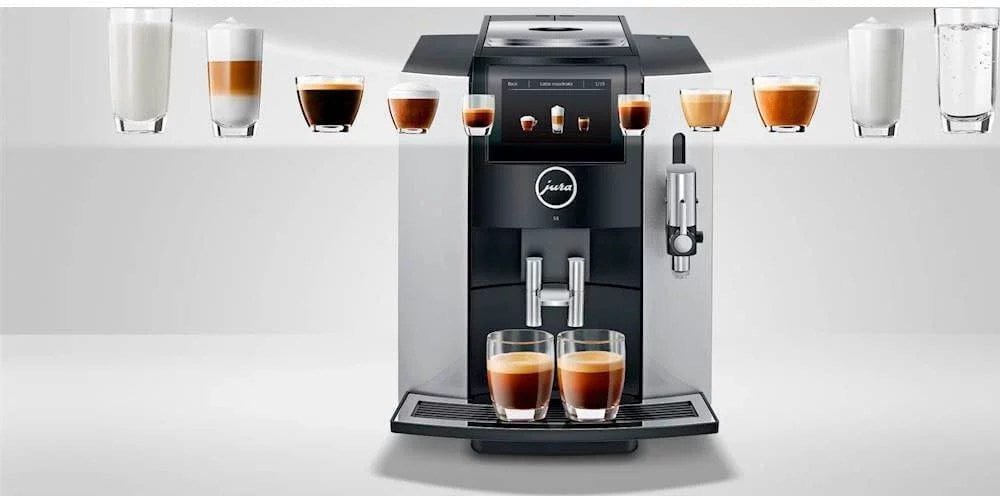 Jura S8 Espresso Machine with 15 bars of pressure and Milk Frothier image 12
