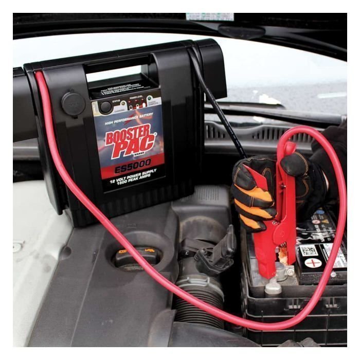 Booster 1500 Peak Amp 12V Jump Starter image 1