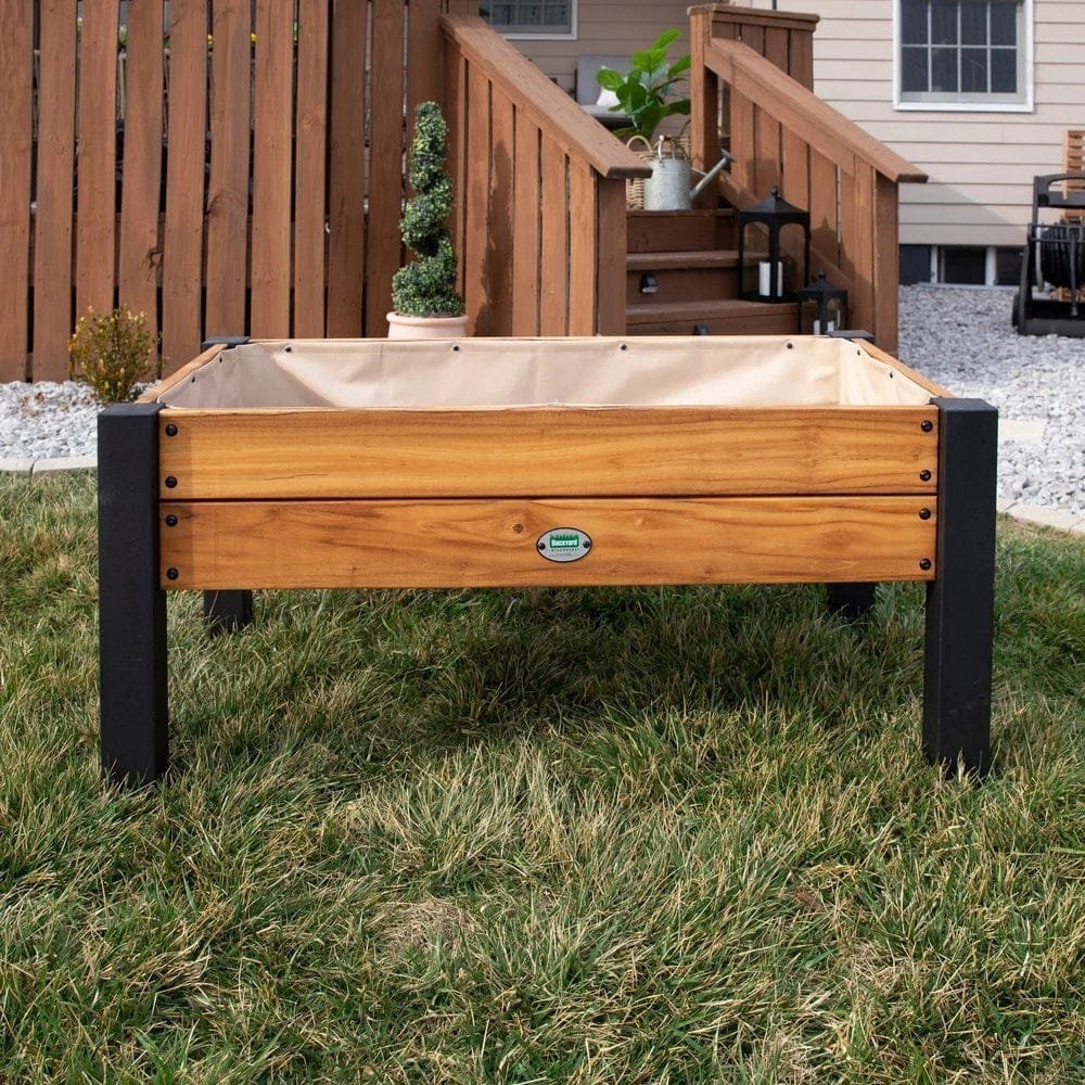 Raised planter 100% authentic teak wood image 6