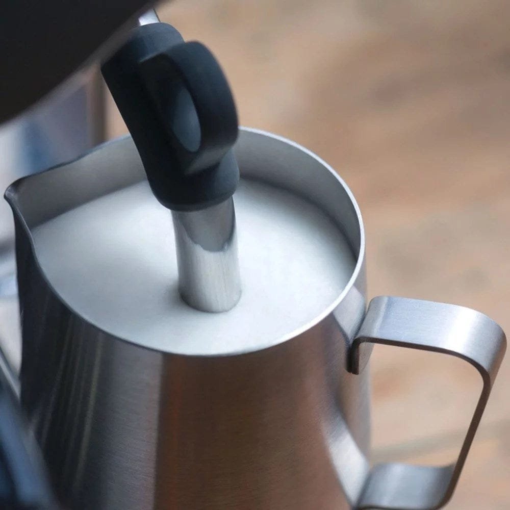 Breville – the Barista Touch Espresso Machine with 15 bars of pressure, Milk Frother and intergrated grinder – Black Truffle image 2