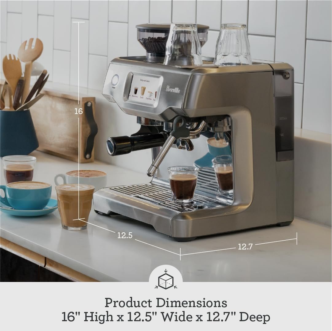Breville Barista Touch Espresso Machine BES880BSS, Brushed Stainless Steel image 11