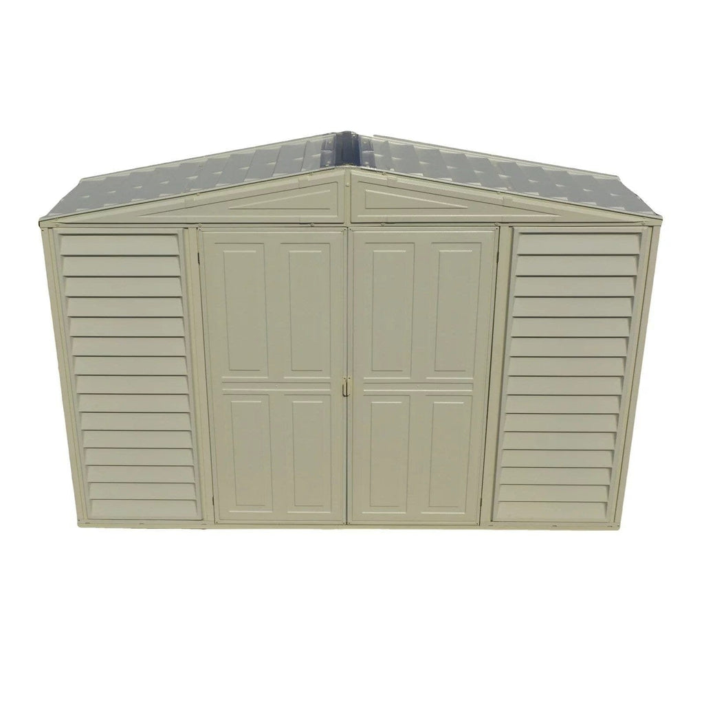 DuraMax 10.5ft x 2.75ft SidePro Vinyl Shed with Foundation Kit image 6