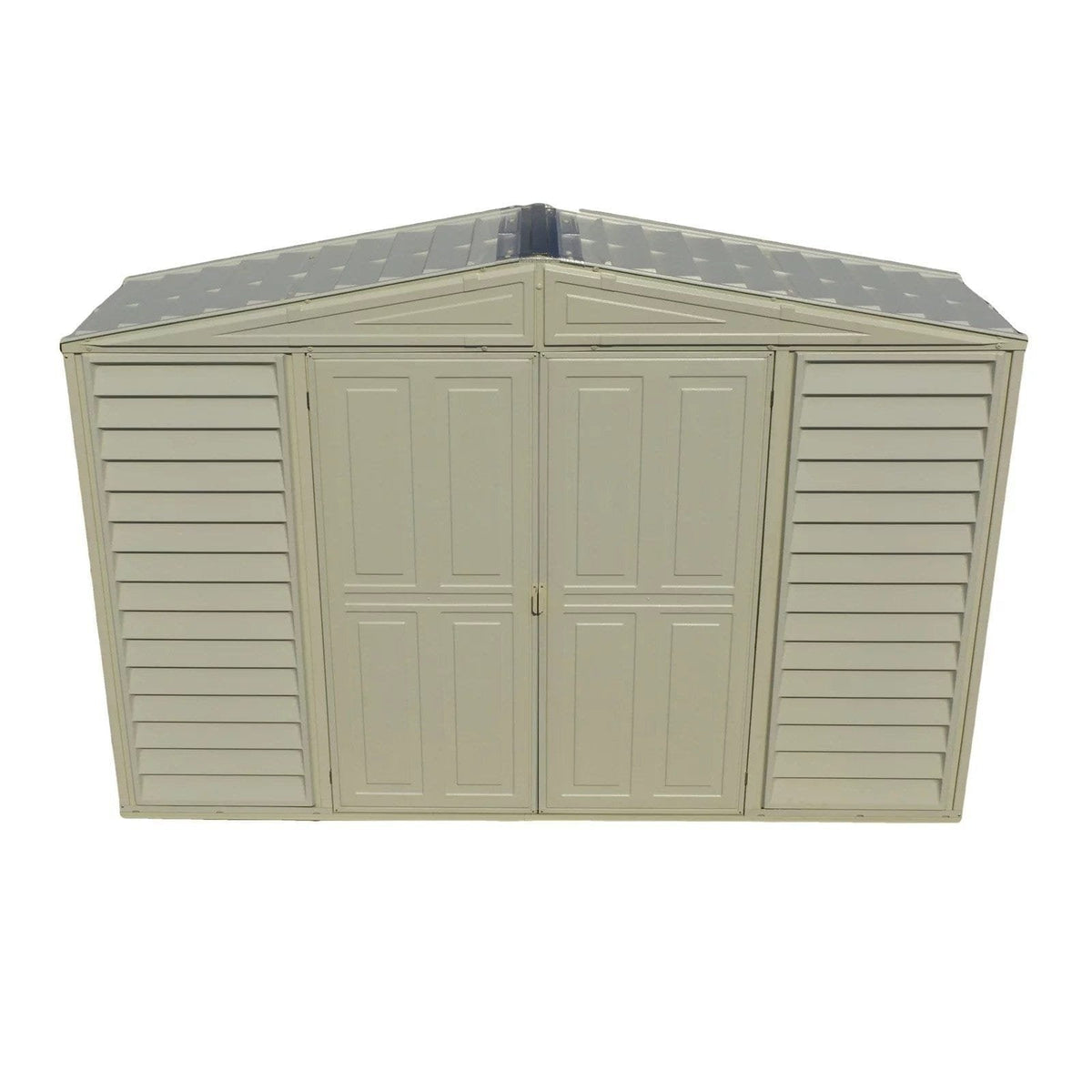 DuraMax 10.5ft x 2.75ft SidePro Vinyl Shed with Foundation Kit image 6