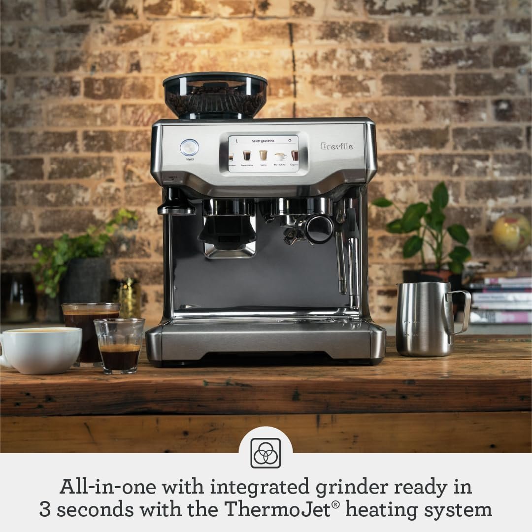 Breville Barista Touch Espresso Machine BES880BSS, Brushed Stainless Steel image 19