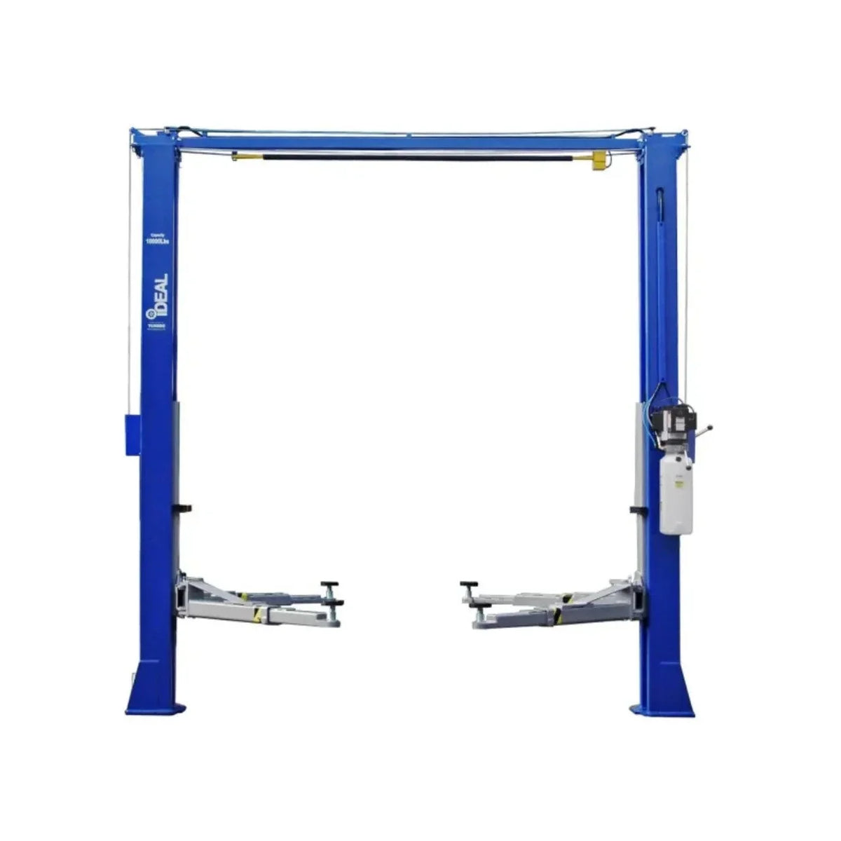 iDEAL TP10KAC-DX 10,000 Lb Two Posts Clear Floor BI-symmetrical Lift – Ali Certified image 0