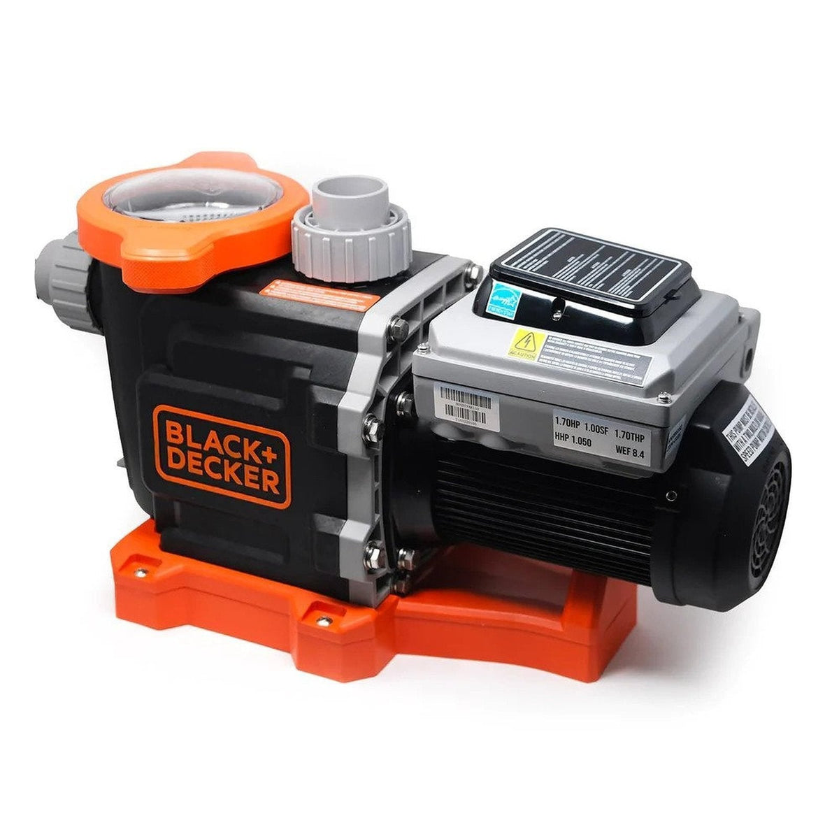 BLACK+DECKER Variable Speed Pool Pump Inground with Filter Basket and Easy Programmable Touch Pad Interface, 3 HP image 0