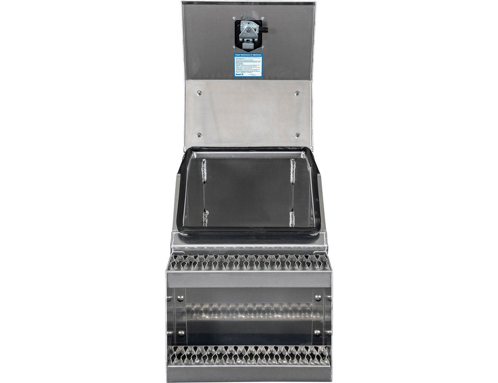 Buyers Products 28-in x 24-in x 18-in Smooth Aluminum Step Box Truck Tool Box 1705281 image 9