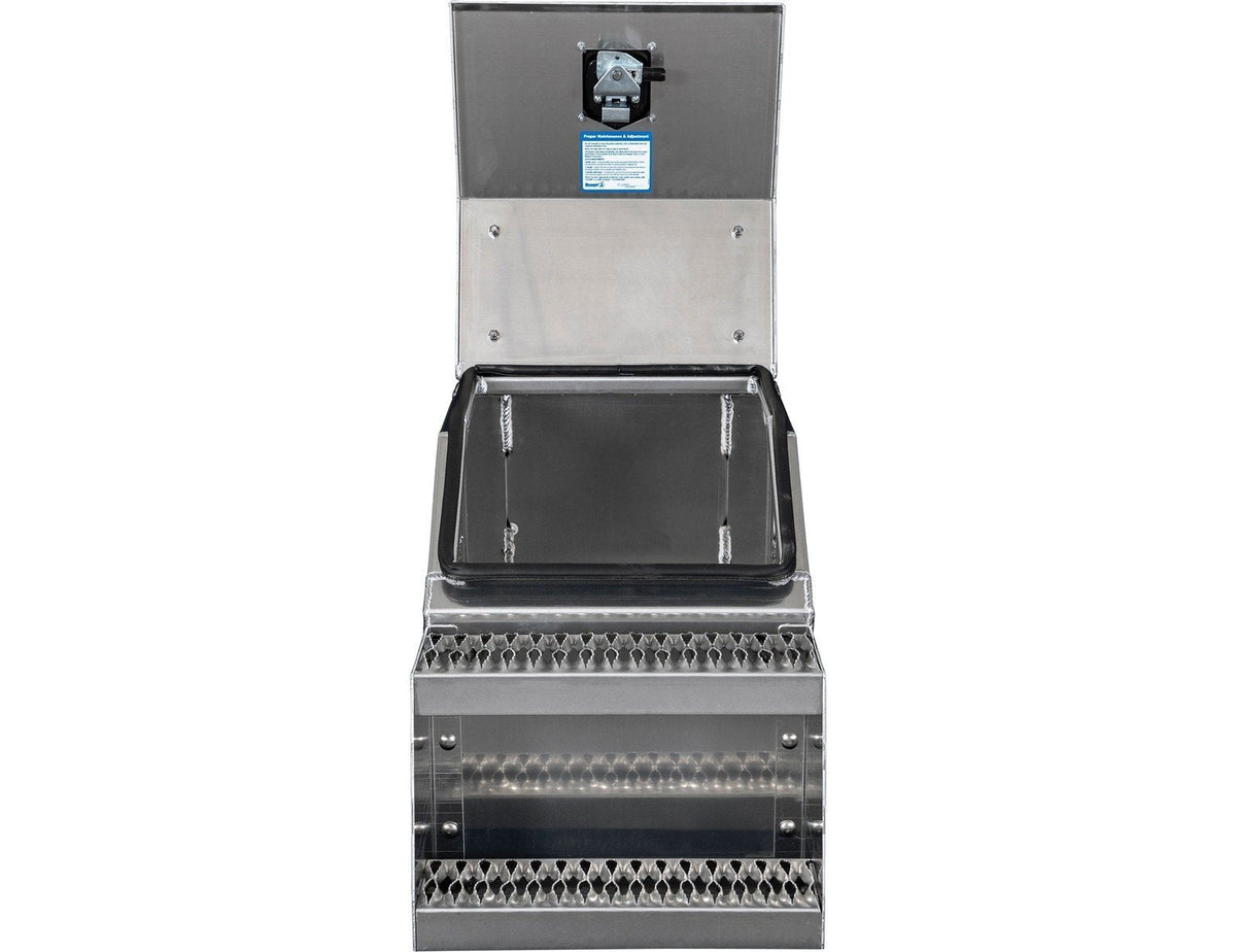 Buyers Products 28-in x 24-in x 18-in Smooth Aluminum Step Box Truck Tool Box 1705281 image 9