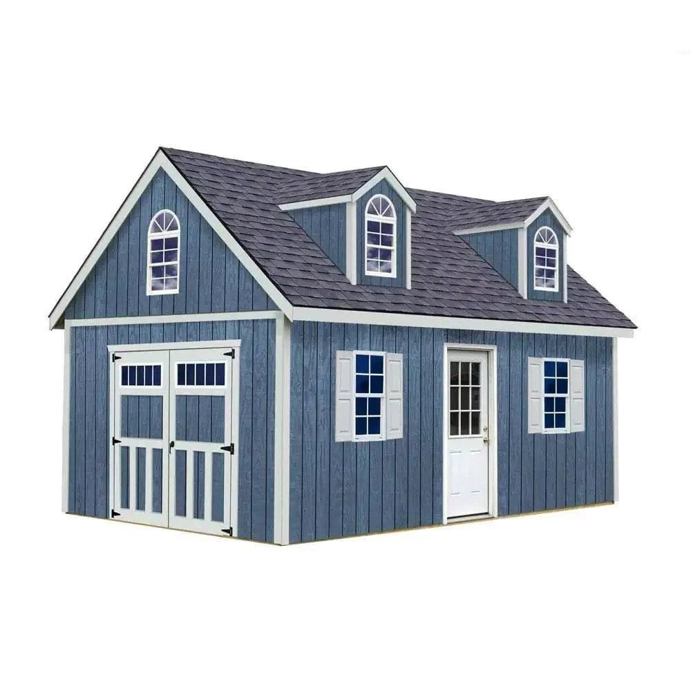 Best barns Hampton 12×24 Wood Storage Shed Kit Installation Included image 8