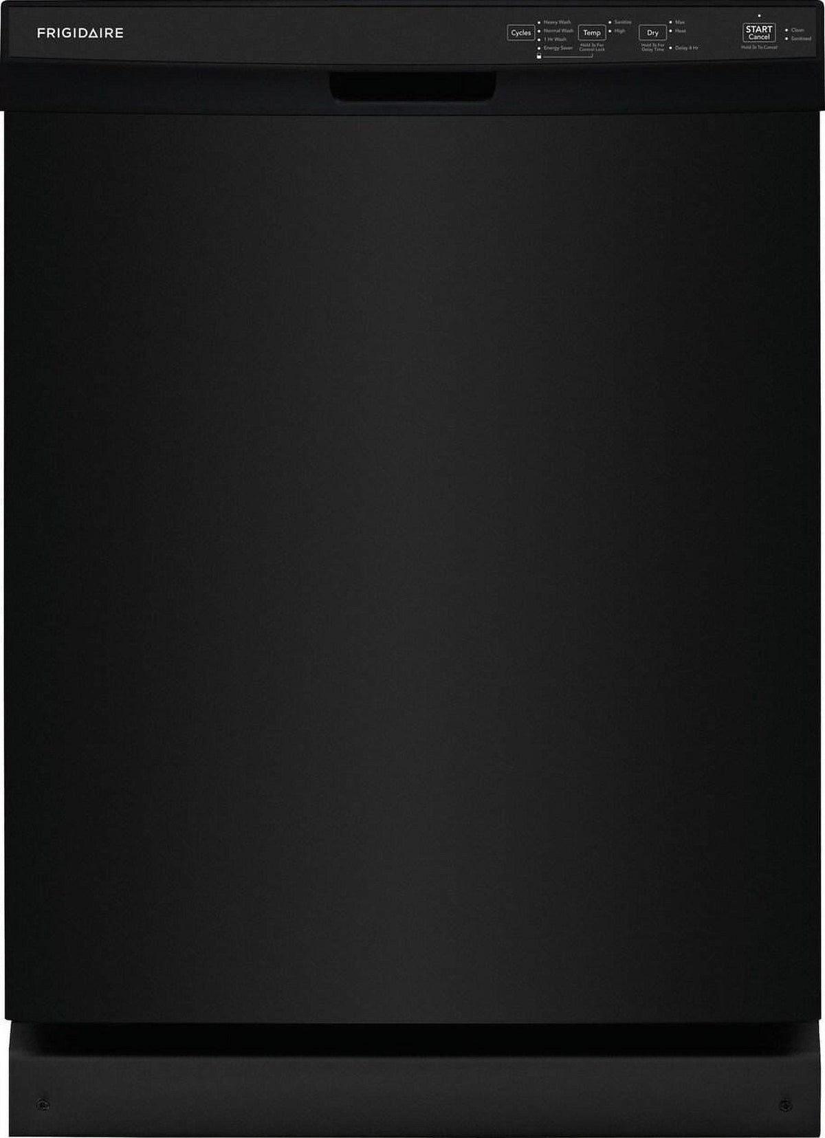 Frigidaire 24″ Built-In Dishwasher, Front Control, Black image 0