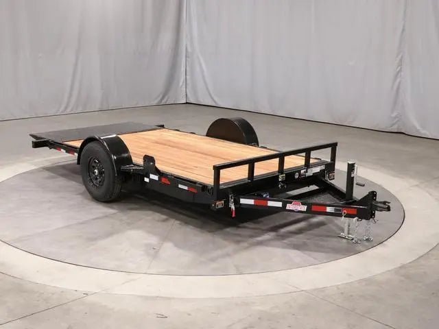 7 X 14 Interstate Single Axle Tilt 7K Trailer image 7