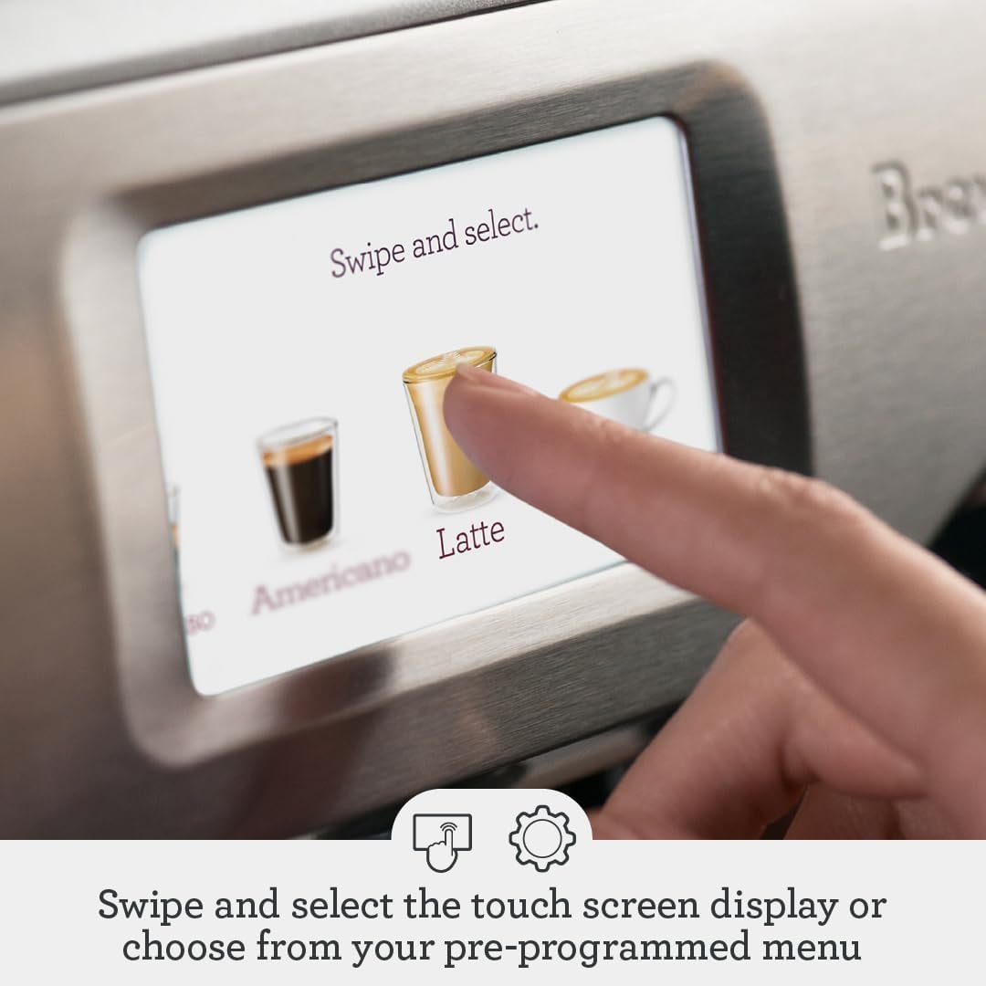 Breville Barista Touch Espresso Machine BES880BSS, Brushed Stainless Steel image 17