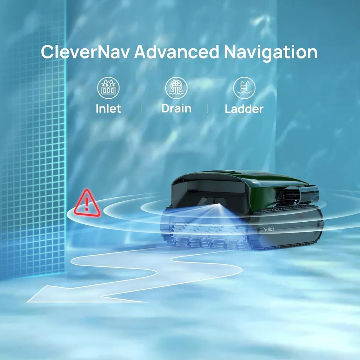 Beatbot AquaSense 2 Pro Robotic Pool Cleaner – 5-in-1 Cordless Skimmer & Clarifier, App-Controlled, Smart Parking, Up to 3,875 Sq. Ft. – Obsidian image 8