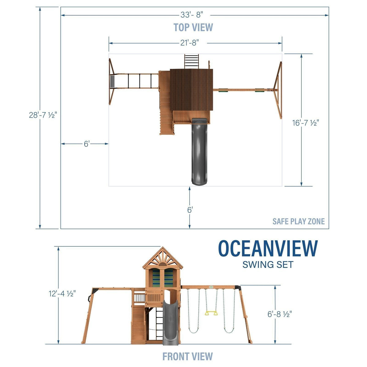 Oceanview Swing Set image 5