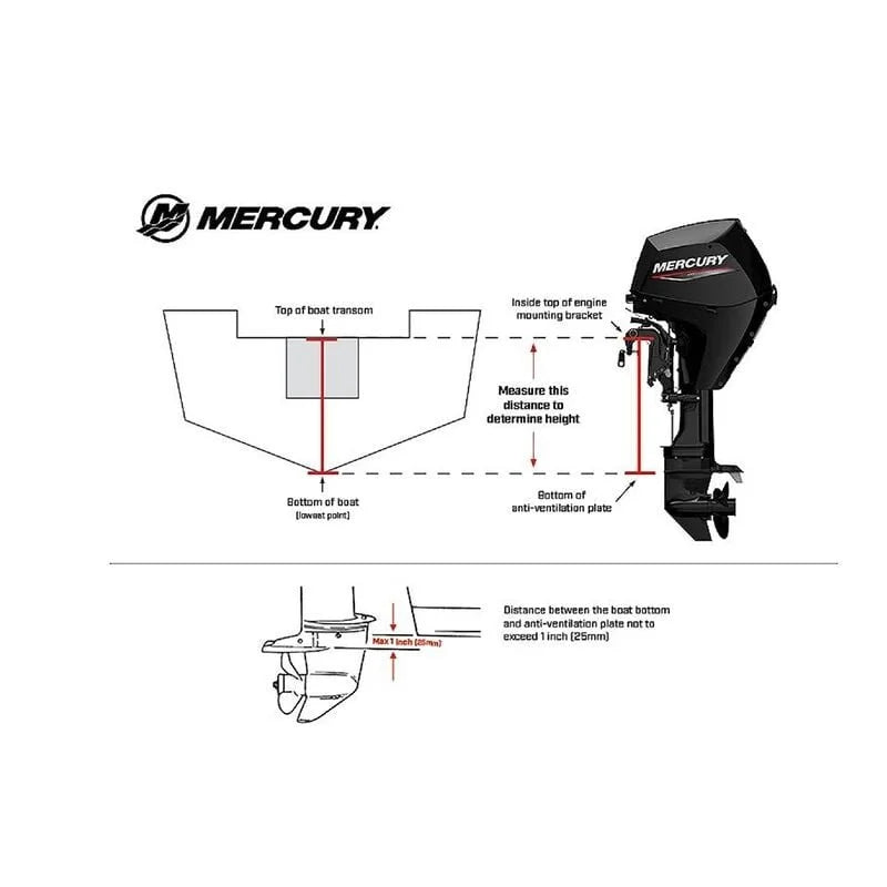 Mercury 4HP Tiller FourStroke Outboard Motor image 2