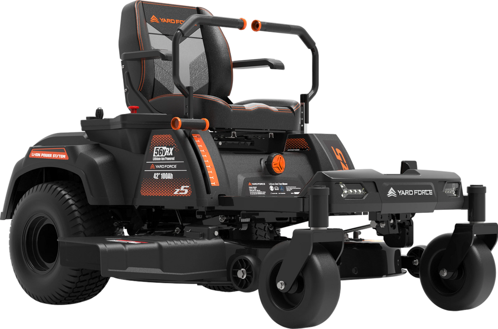 Yard Force Riding Lawn Mower 42″ Zero Turn Battery Powered 56V Z42-562 New image 0
