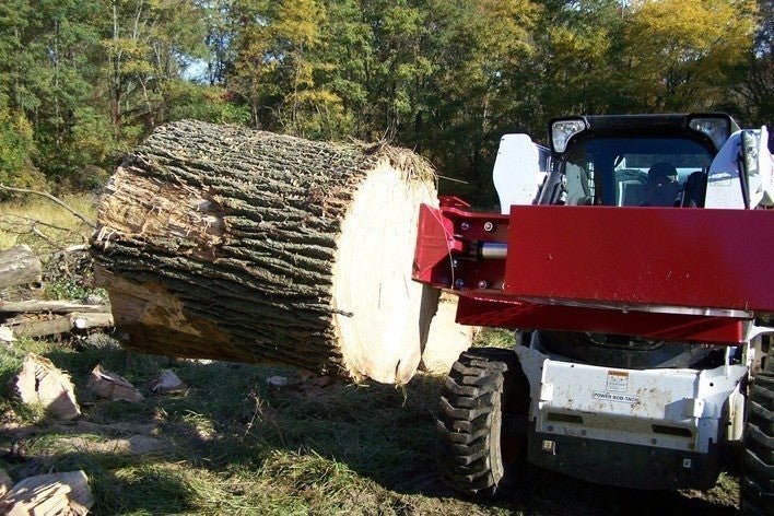 30 Ton Tire to Tire Upside Down Skid Steer Log Splitter (3030) image 0