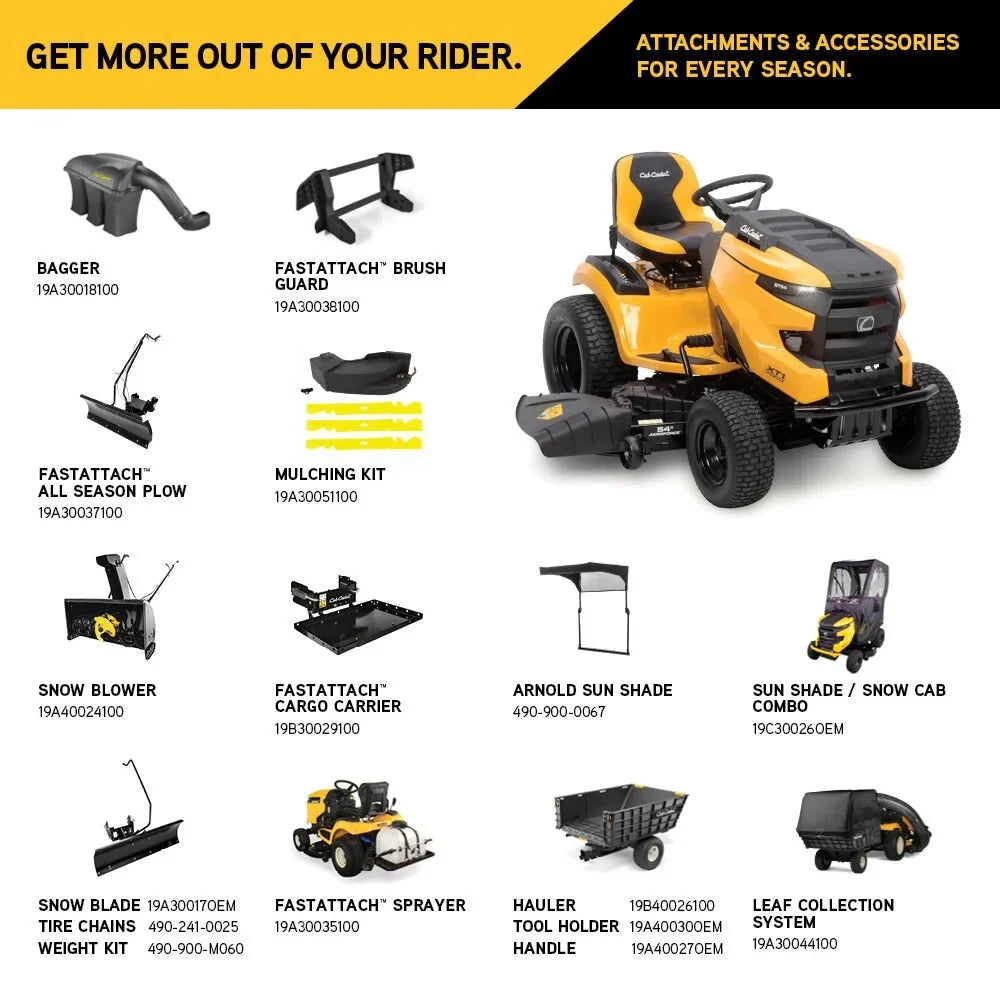 Cub Cadet XT1 GT54 Riding Lawn Mowers. image 1