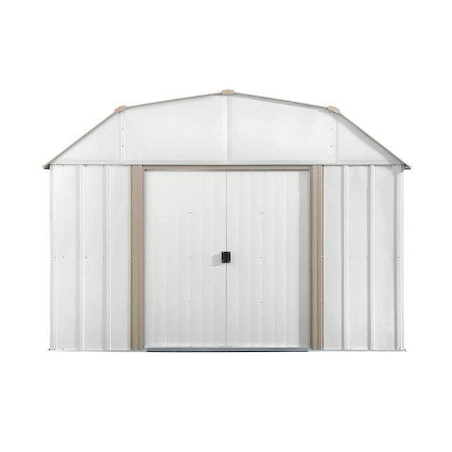 Arrow 10 ft x 14 ft Lexington Galvanized Steel Storage Shed image 6