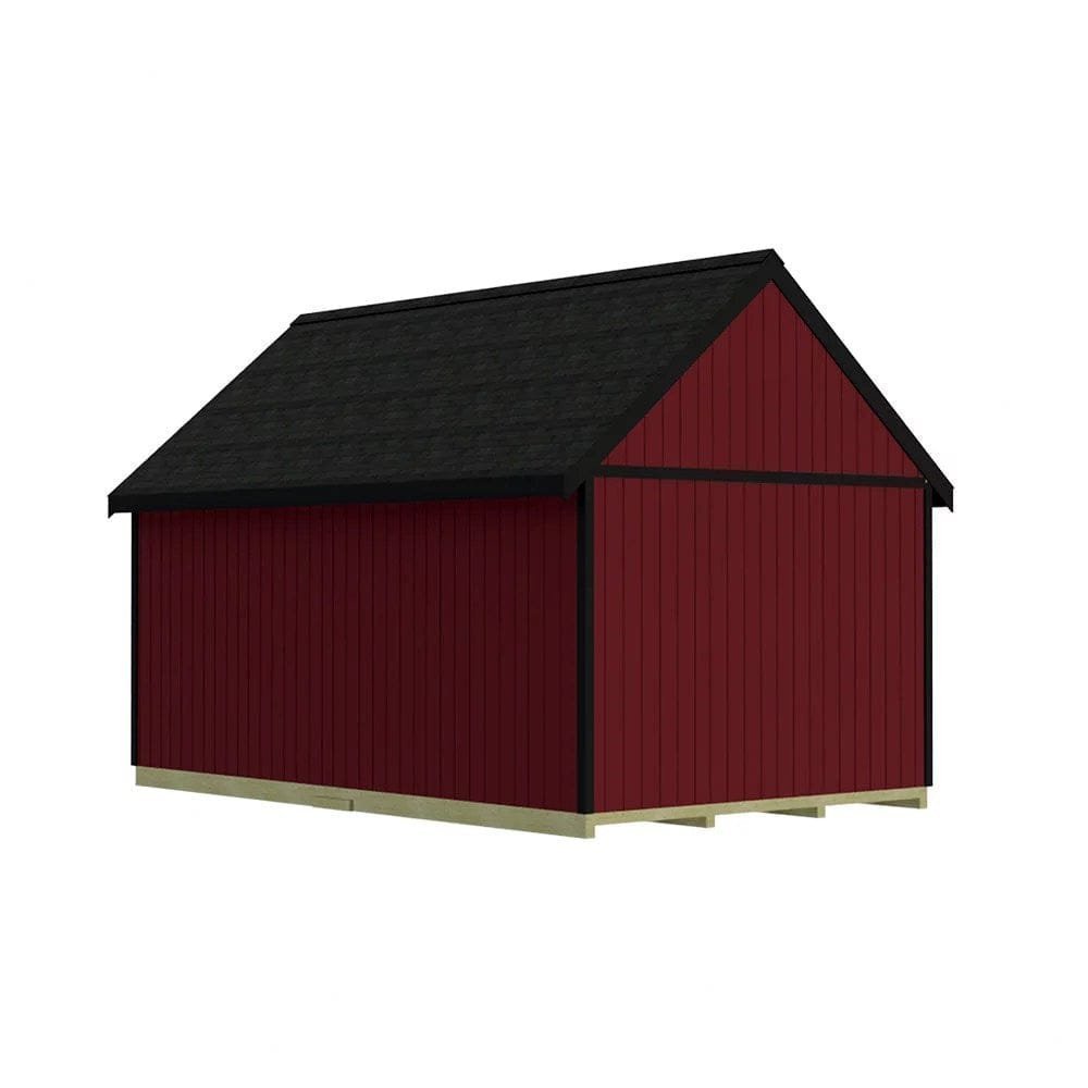 Best barns Hampton 12×24 Wood Storage Shed Kit Installation Included image 9
