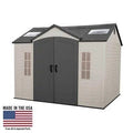 LIFETIME 10 FT. X 8 FT. OUTDOOR STORAGE SHED INSTALLATION INCLUDED image 0