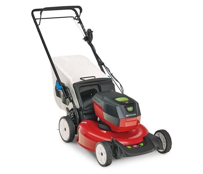 21 in. Recycler SmartStow 60-Volt Lithium-Ion Brushless Cordless Battery Walk Behind Mower RWD 5.0 Ah w/ Battery&Charger image 1