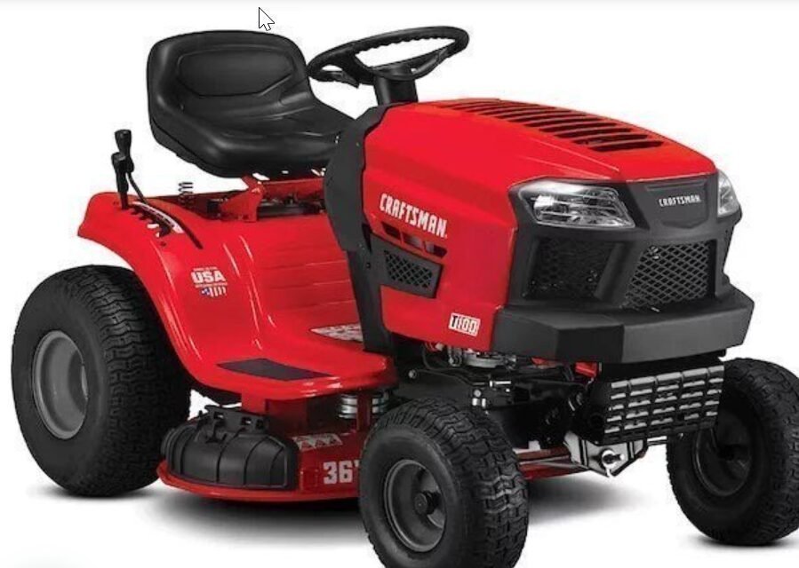 CRAFTSMAN T100 36″ 11.5-HP Riding Lawn Mower image 7